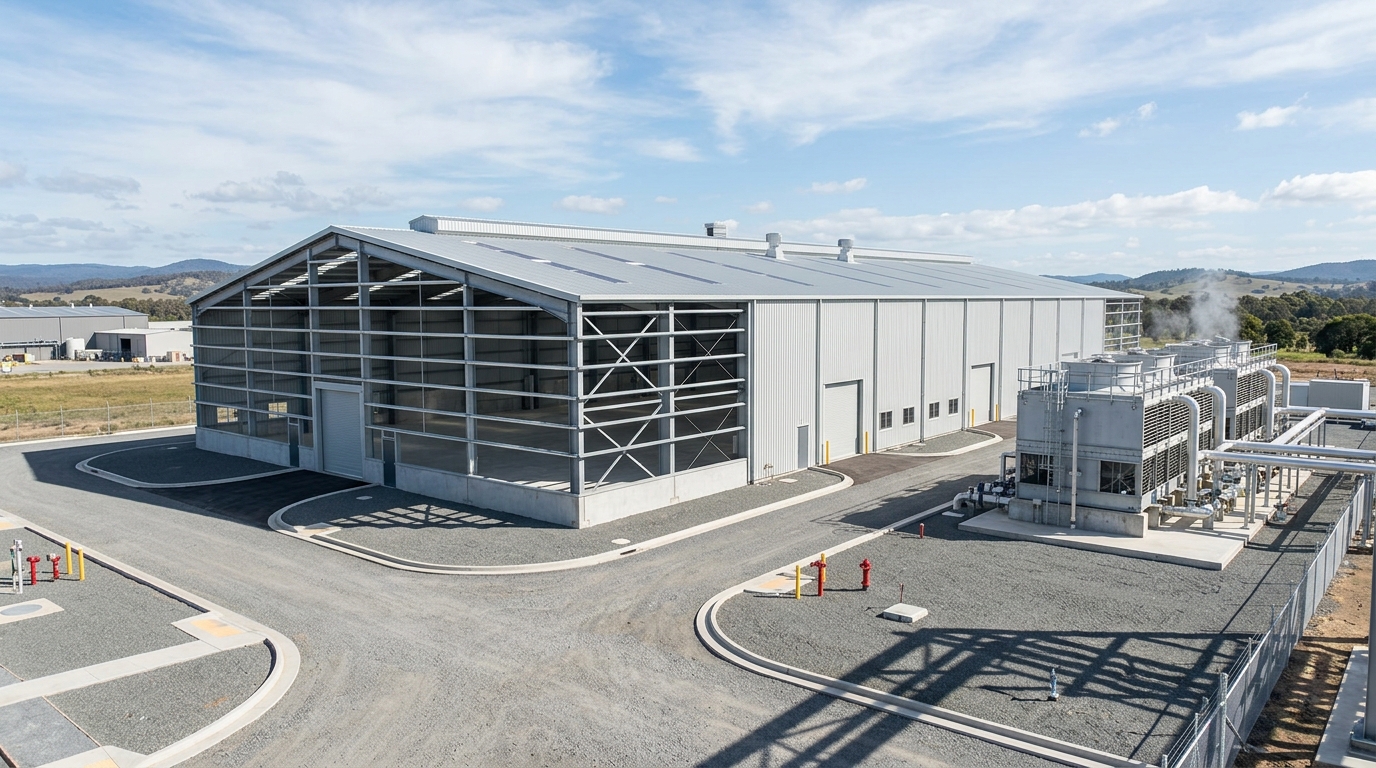 PEB Shed for Cooling Towers